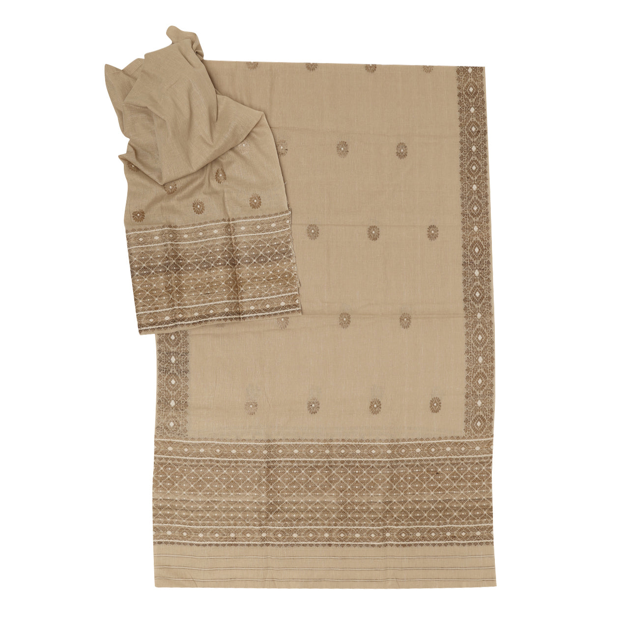 Raw mulberry by Eri silk mekhela sador