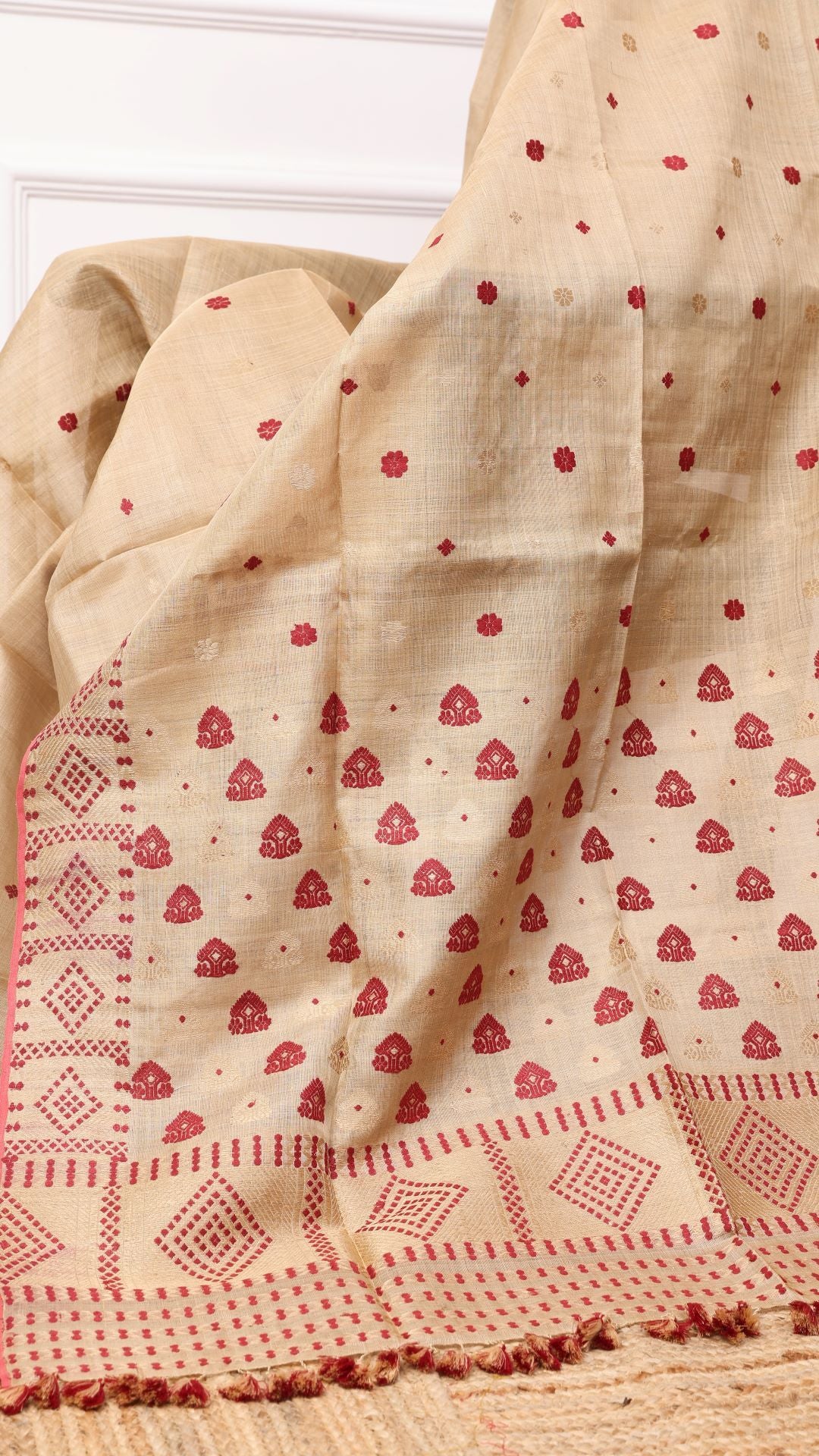 Sruta Muga silk saree