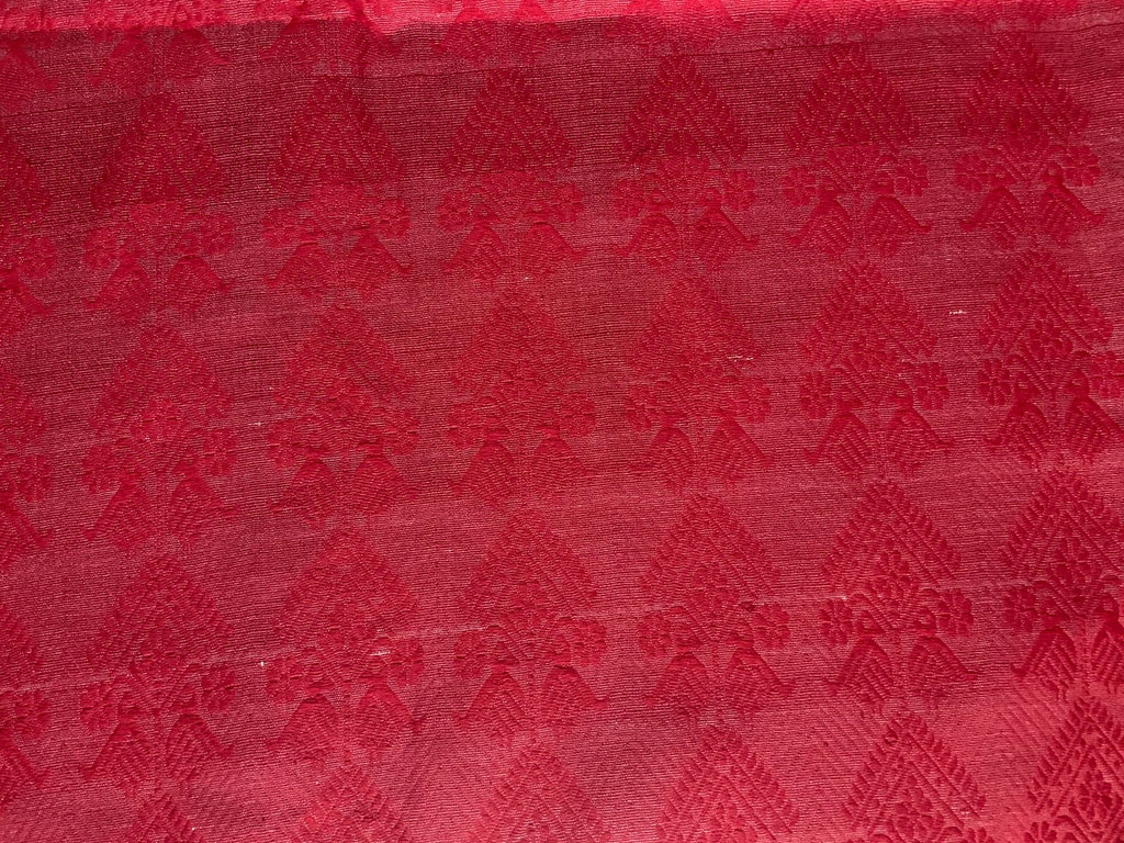 Rukhma pink cotton saree