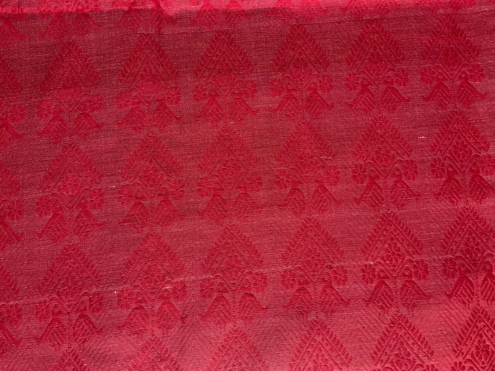 Rukhma pink cotton saree