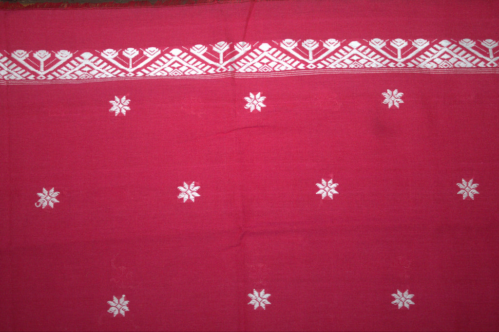 Pritilata pink Chhaya fine cotton saree